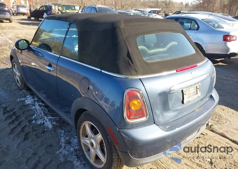 2010 Mini Cooper из США, поврежденный, VIN WMWMR3C57ATU97951